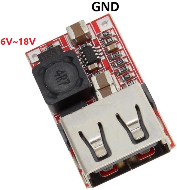 Modul Coborâre Tensiune 6 18v La Usb 5v Ardushop 